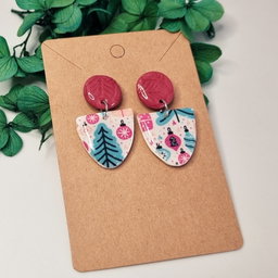 Christmas tree print - Red 