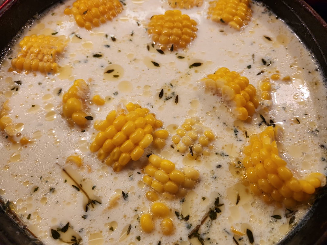 Boiled Buttermilk Corn on the Cob - ONE