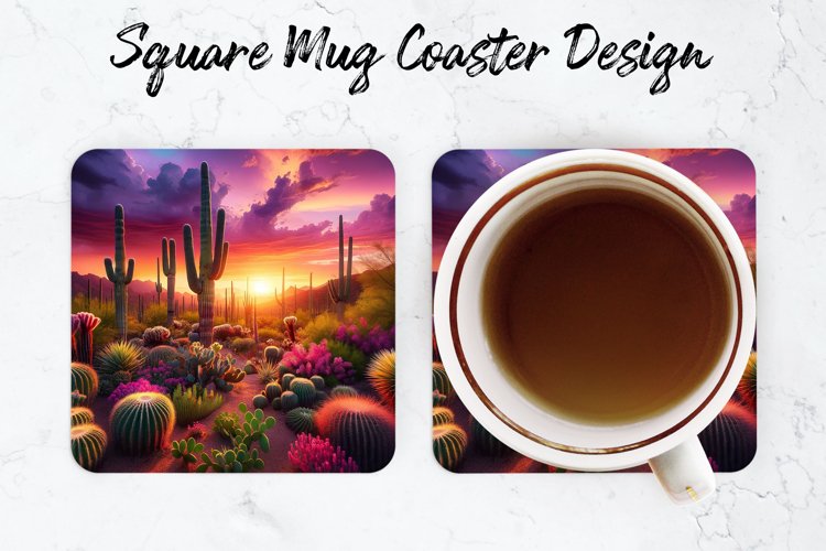 Customized Square Cup Coasters_0