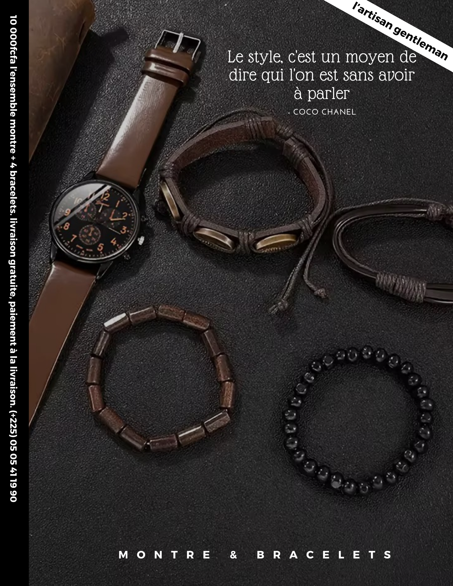 Ensemble montre & bracelets _1