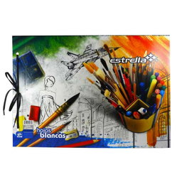Block dibujo (con agujeta) hojas blancas 20 hojas 