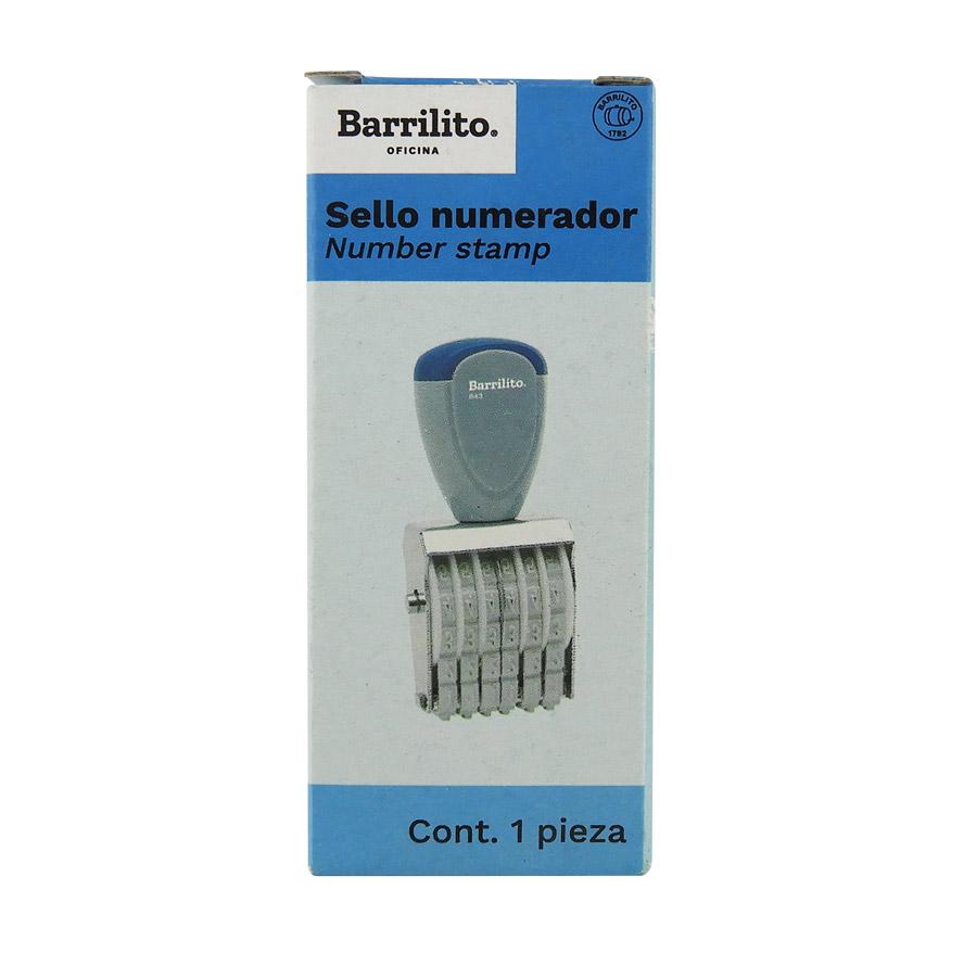 Sello Numerador Barrilito 6 Digitos