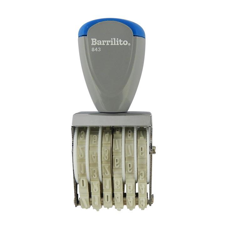 Sello Numerador Barrilito 6 Di­gitos_1