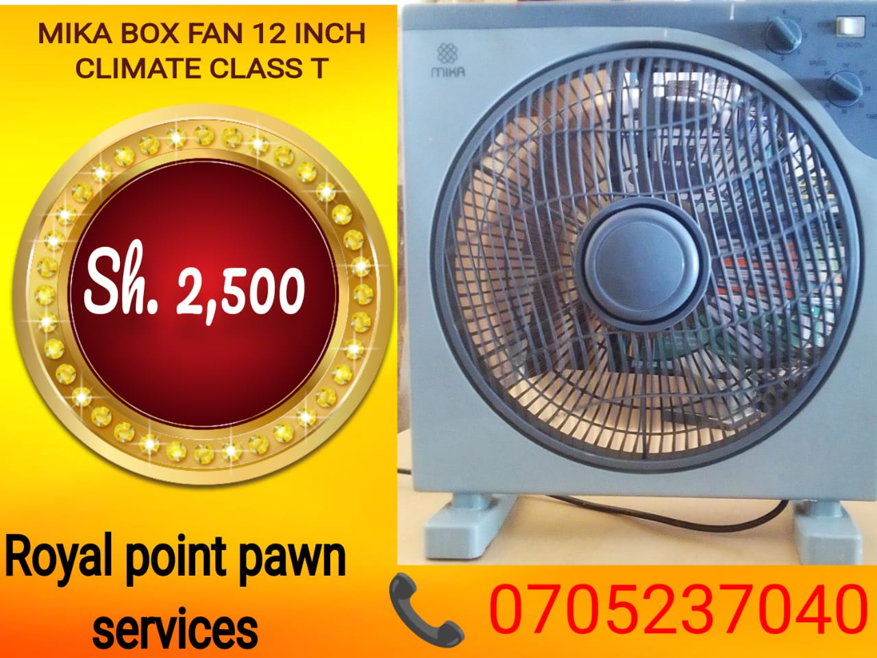 Mika Table fan