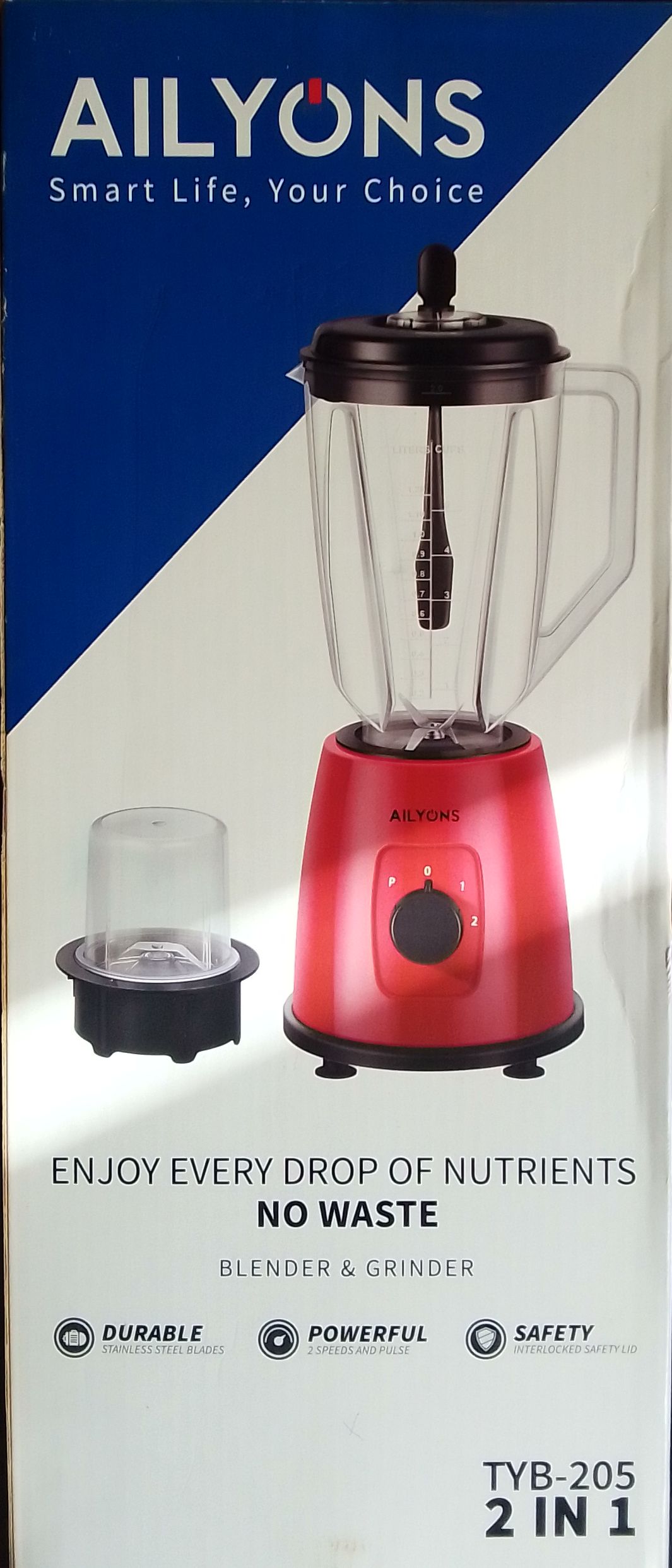 2 in 1 Blender
