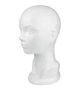 Cabeza de Unicel 33 X 17 X 21cm  