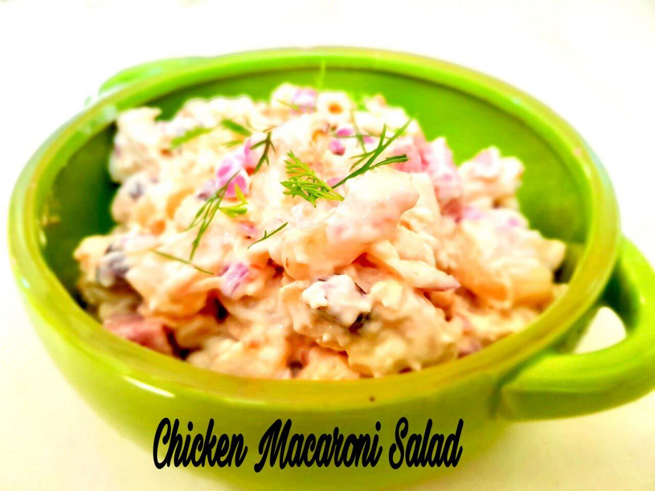 Creamy Chicken Macaroni Salad_0