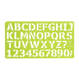Gioser Plantilla Letras/Numero