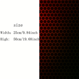 B PILLAR RED CARBON FIBER