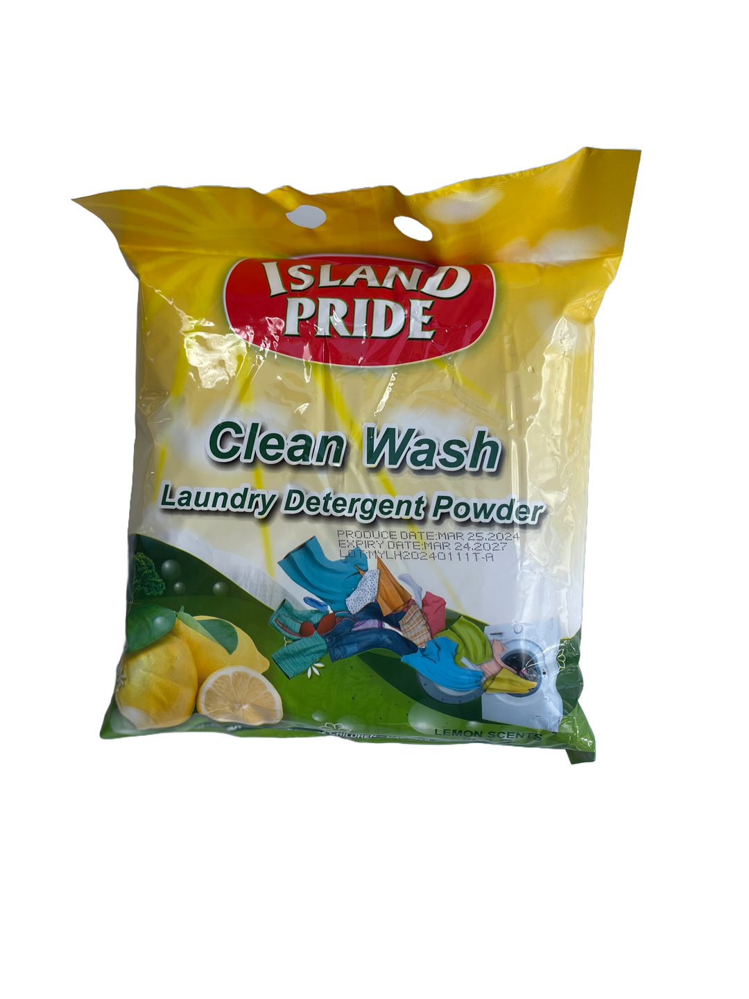 Island Pride Lemon 900g Laundry Detergent 