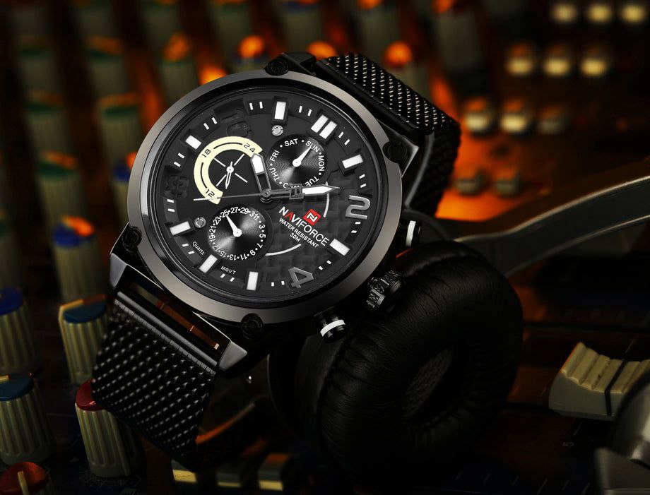 Naviforce fashion mens watch