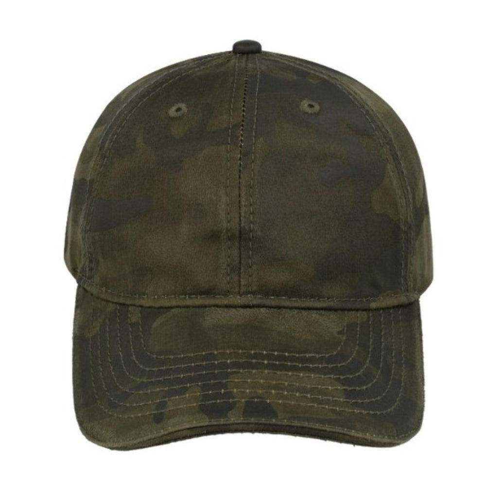 Washed Oil Skin 6 Panel_5