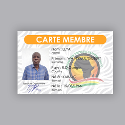 Carte Classique 