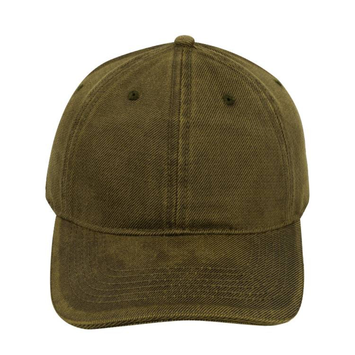 Dual Tone Oil Skin 6 Panel Cap_2