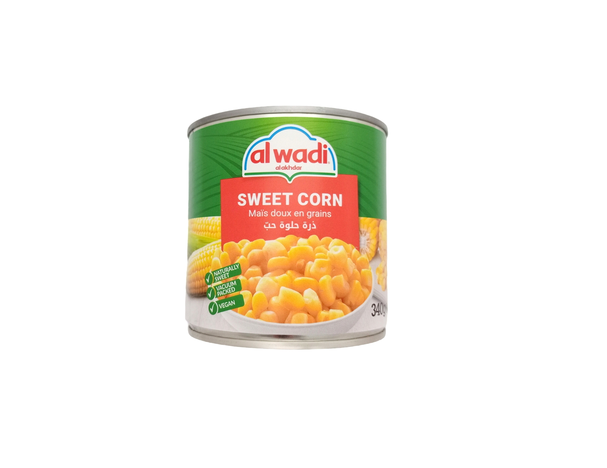 WADI AL AKHDAR Sweet Corn 340g_0