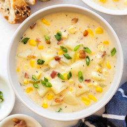 Potato Corn Chowder Soup - ONE