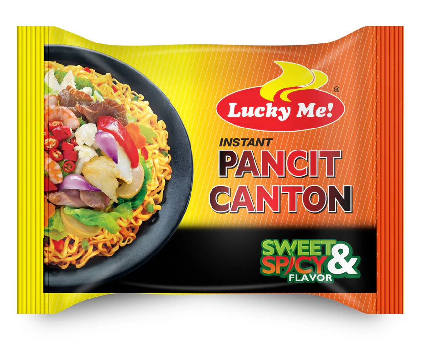 Lucky me! pancit canton sweet and spicy 6 x 60g