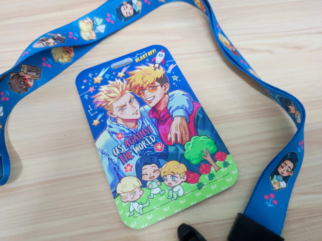 Trigun Stampede Fanart Lanyard Set