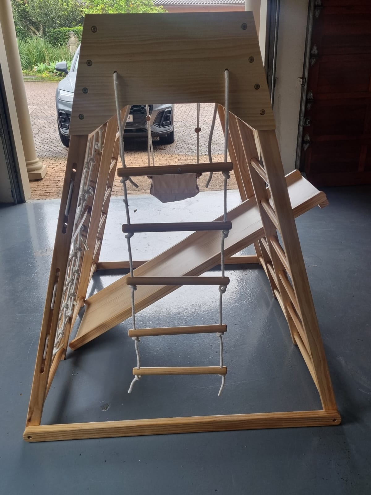 Wooden Jungle Gym - Varnished _2