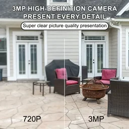  HD Cámara de seguridad inteligente WiFi