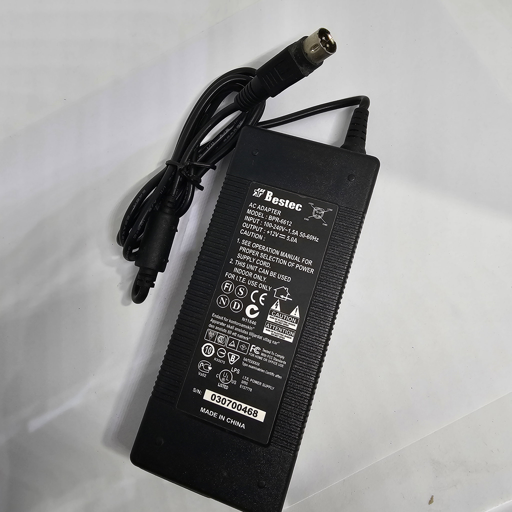 12V 5A 4pin DVR / POS Mashine Power Pack_0