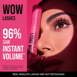 Huda Beauty 1 Coat Wow! Extra Volumizing And Lifting Mascara