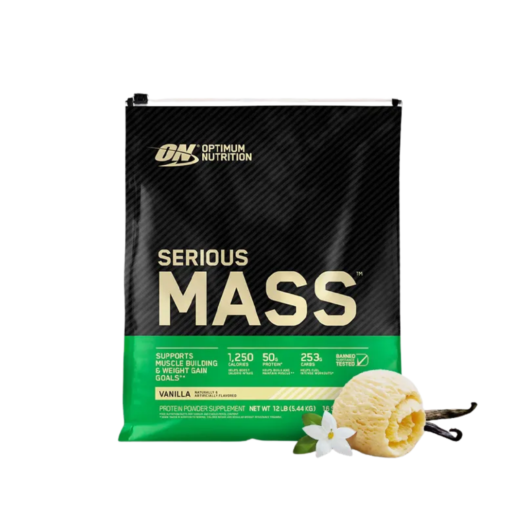 Serious Mass vainilla 12lbs OPTIMUm NUTRITION