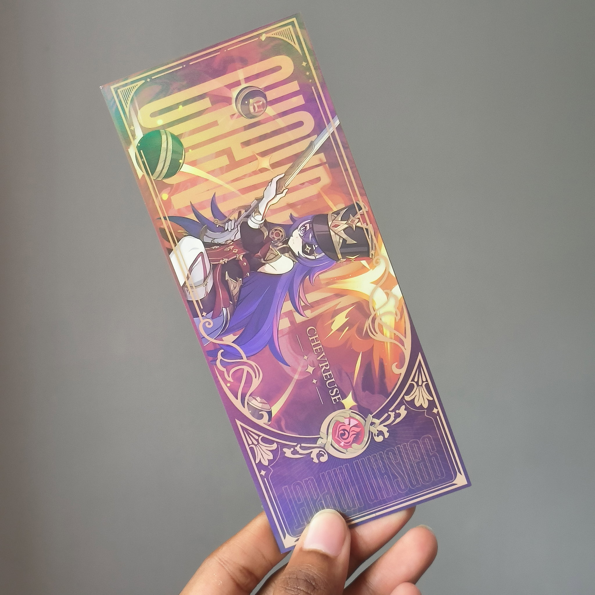 Chevreuse Holographic bookmark_3