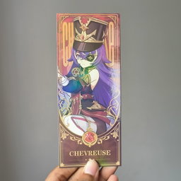 Chevreuse Holographic bookmark