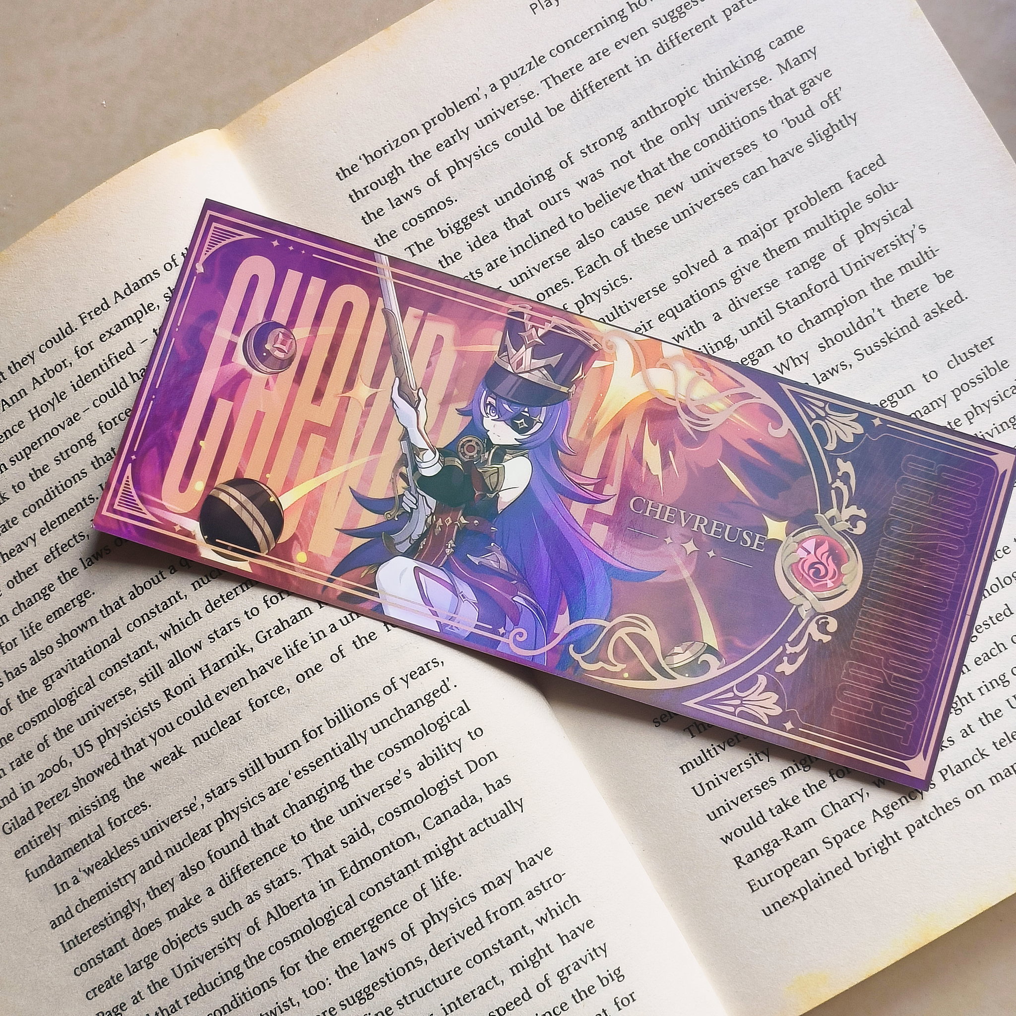 Chevreuse Holographic bookmark_1