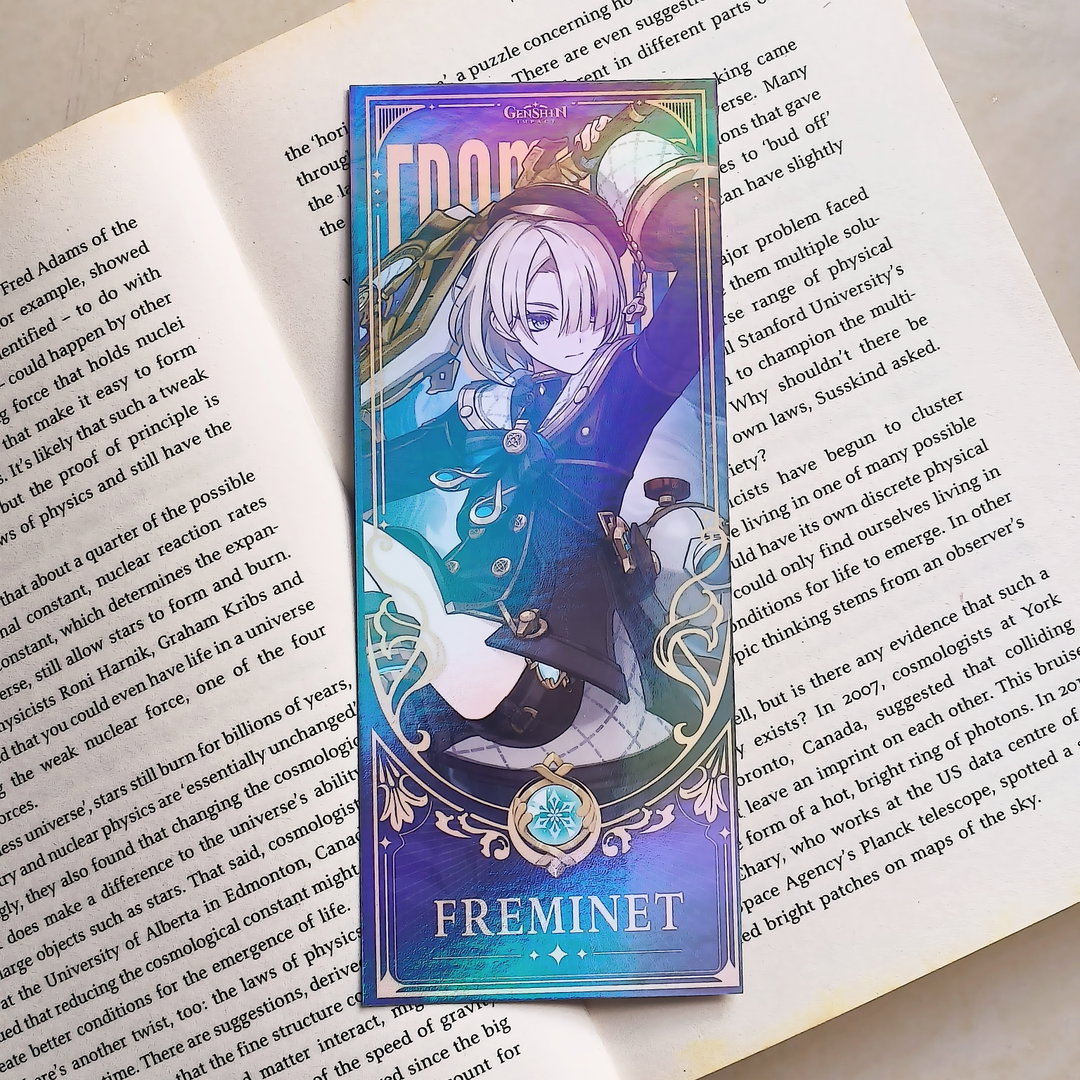 Freminet Holographic bookmark