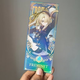 Freminet Holographic bookmark