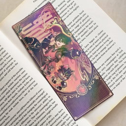 Gaming Holographic bookmark 