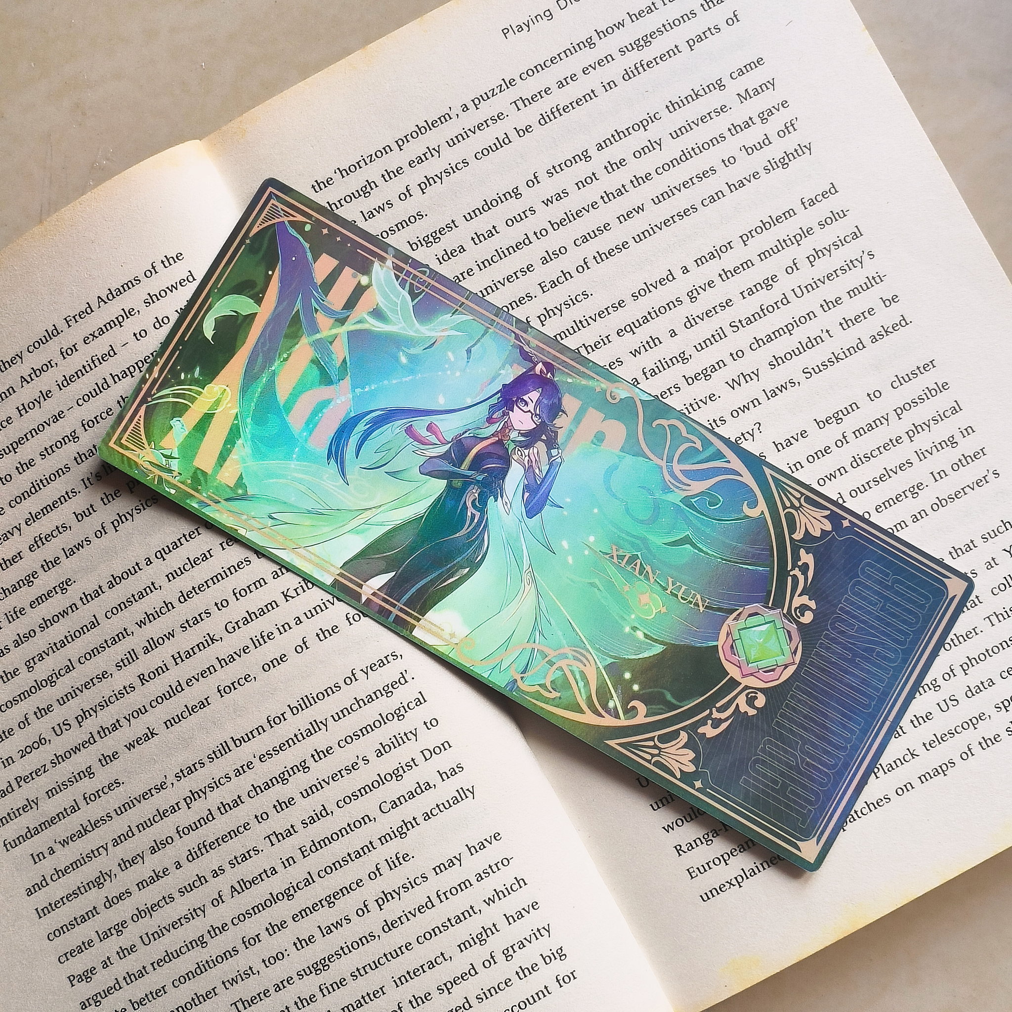 XianYun Holographic bookmark_3