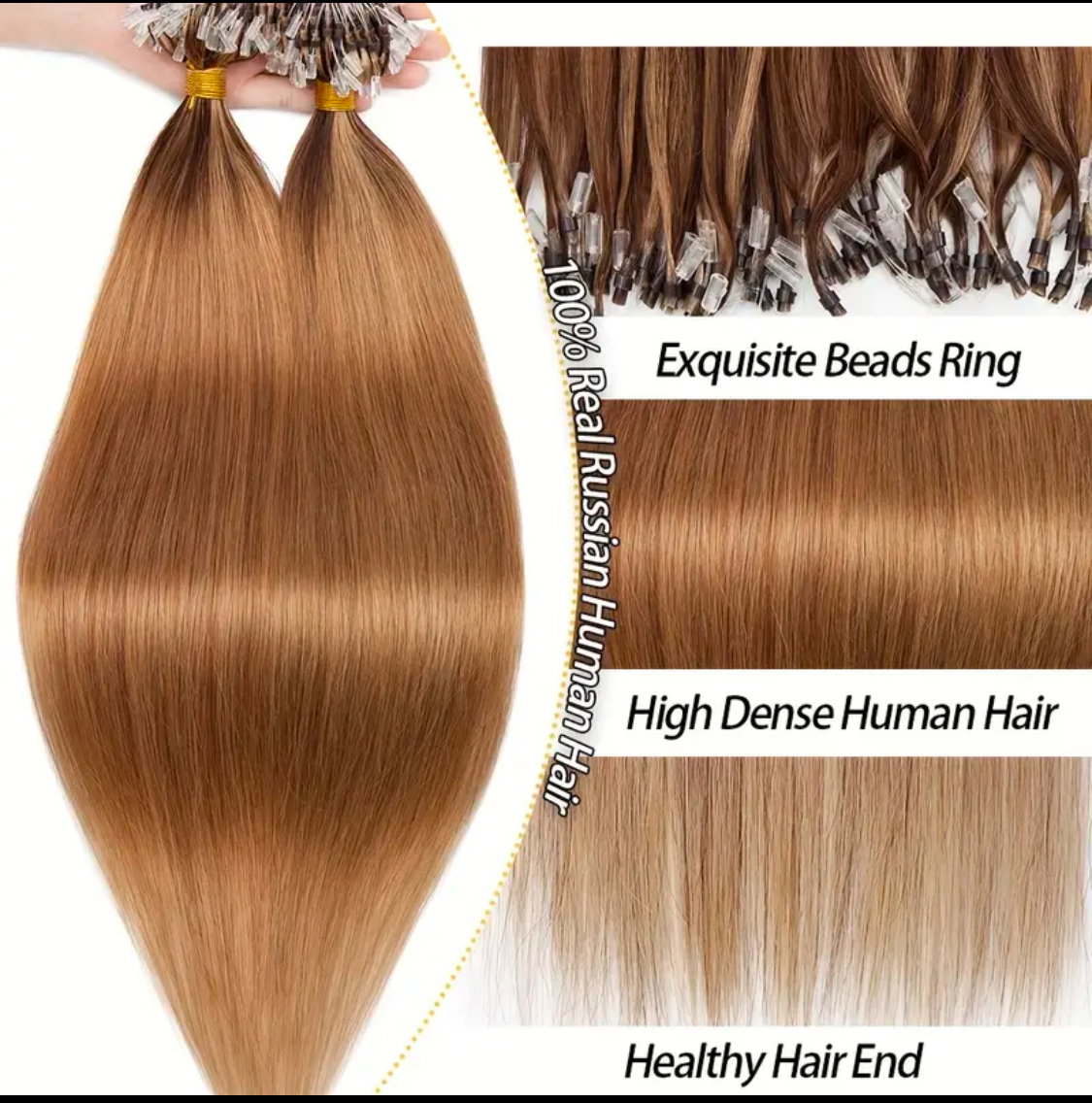 PRELOOPED ITIP HUMAN HAIR EXTENSIONS _9