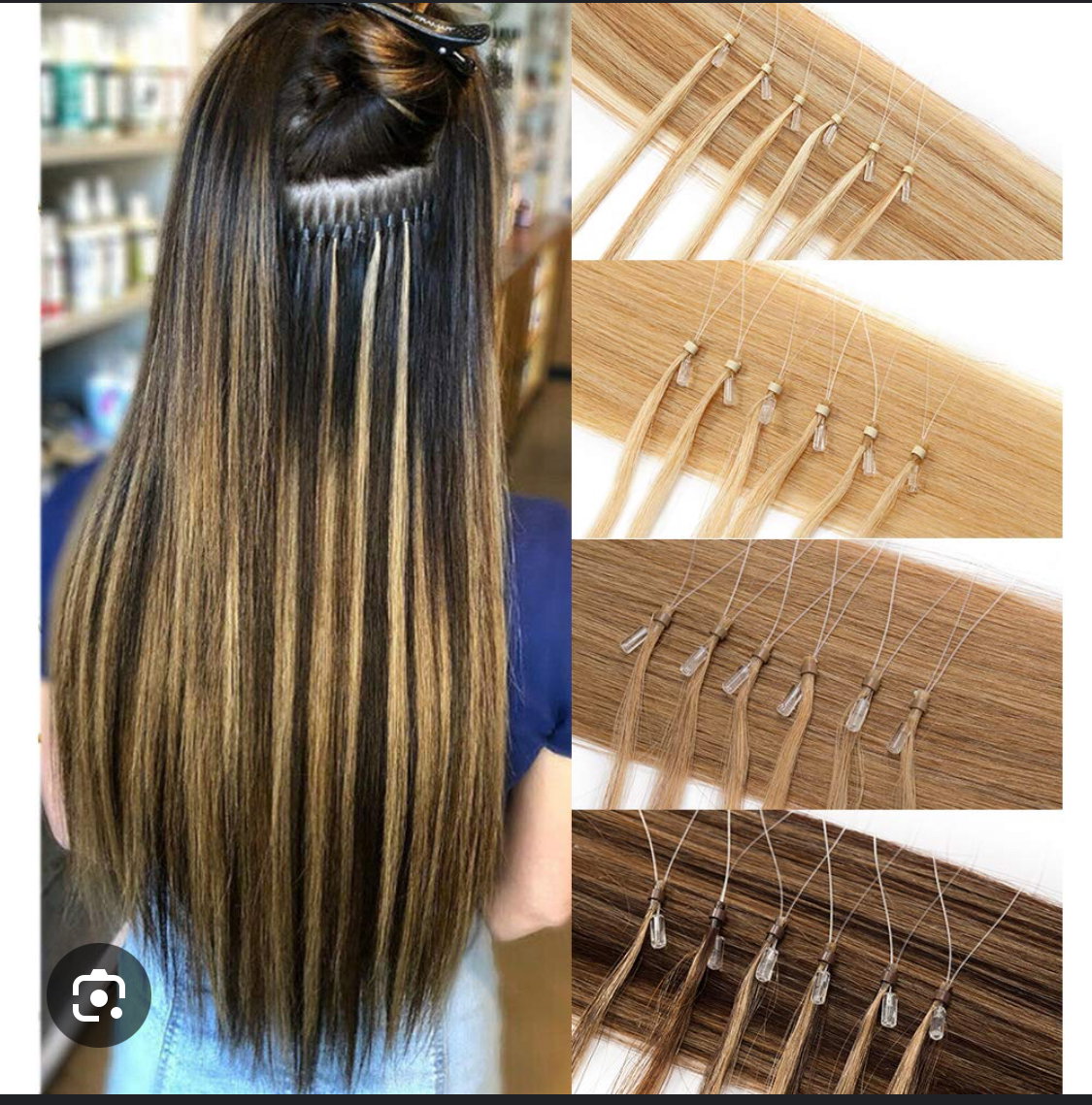 PRELOOPED ITIP HUMAN HAIR EXTENSIONS _10