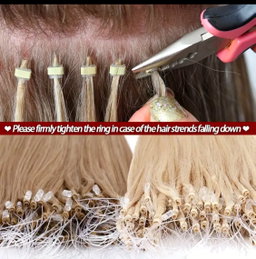 PRELOOPED ITIP HUMAN HAIR EXTENSIONS 