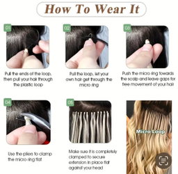 PRELOOPED ITIP HUMAN HAIR EXTENSIONS 