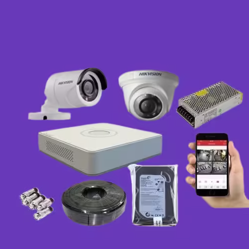 2 CHANNEL FULL COLOUR CCTV SYTEM_0