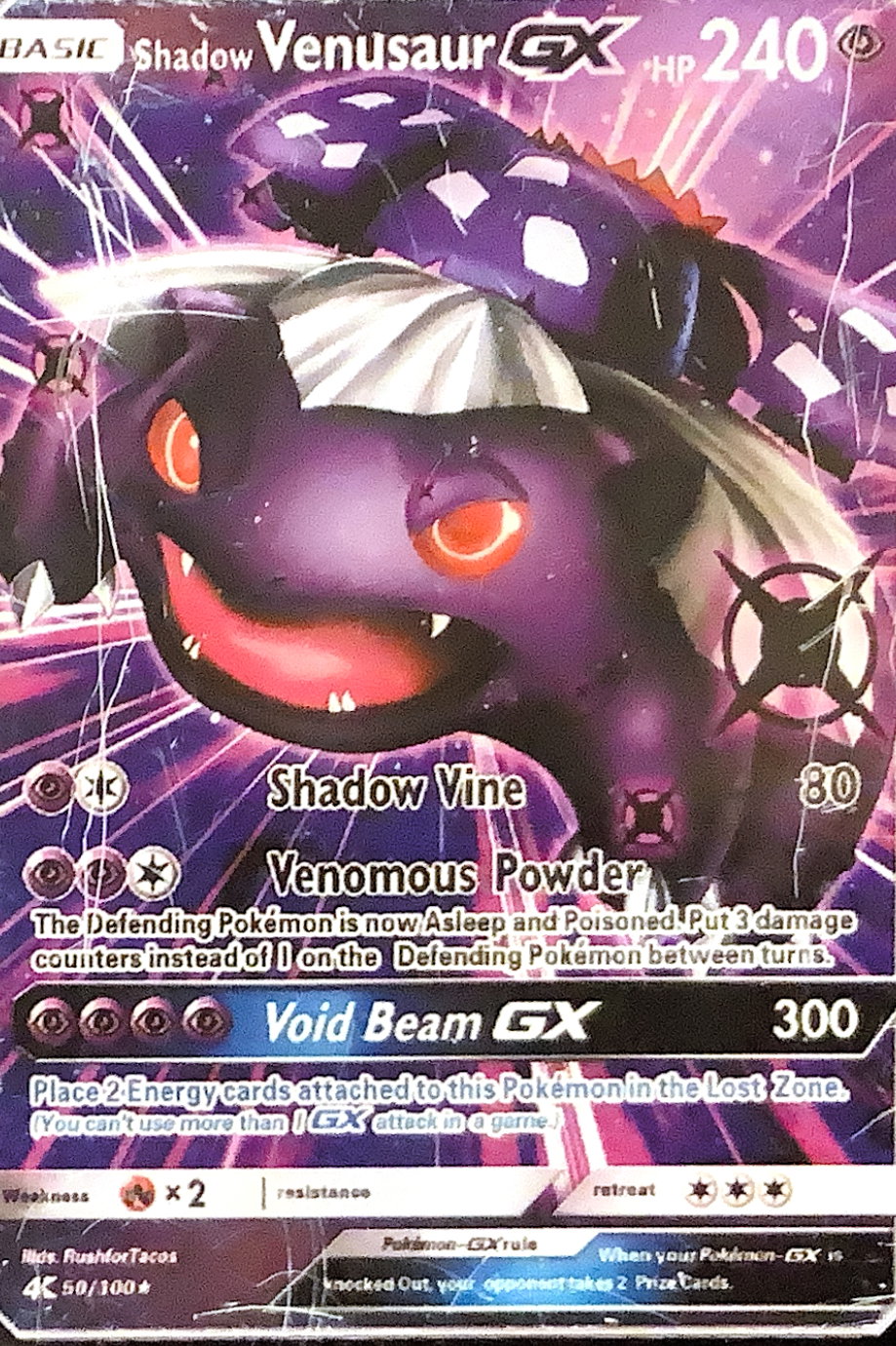 Pokèmon metal Vensuar GX