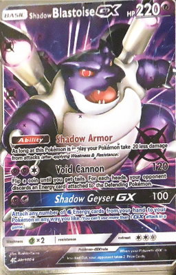 Pokèmon metal Blastoise GX