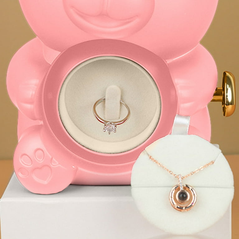 "🌹✨ Rose Teddy Bear with Dazzling Jewelry Gift Set 🎁"_7