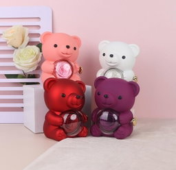"🌹✨ Rose Teddy Bear with Dazzling Jewelry Gift Set 🎁"