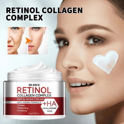 Crème au rétinol réparatrice, hydratante, nourrissante et éclaircissante pour le visage. Soin anti-âge pour la peau du visage