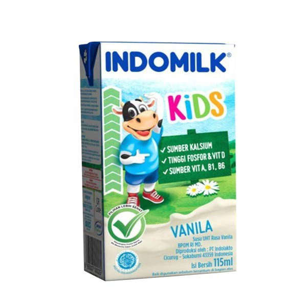 Indomilk Kids Vanilla 115 ml_0