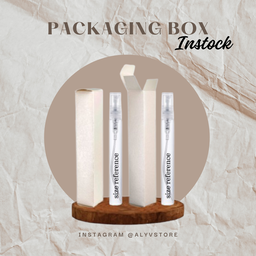 Glass Perfume Bottle & Box