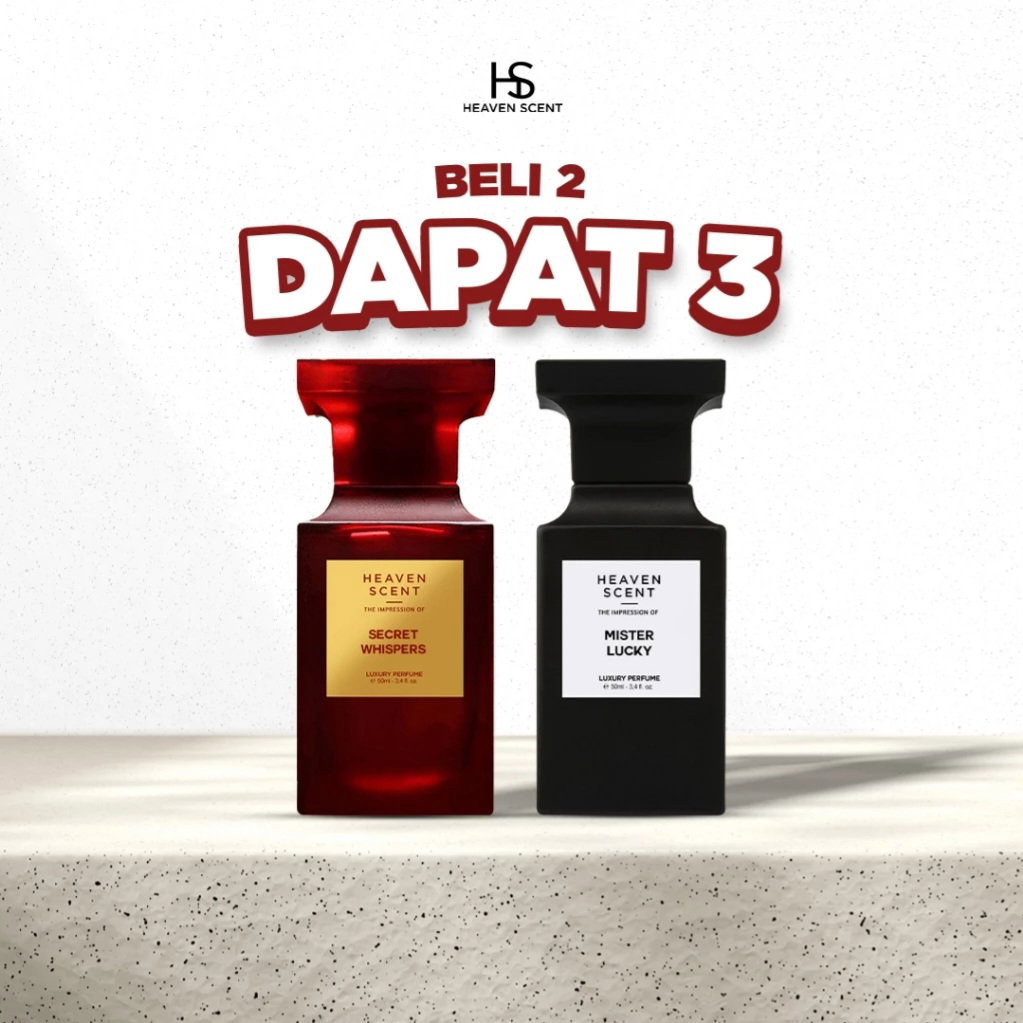 PAKET BUNDLE Bayar 2 dapat 3 Parfum 50ml dan Travel Size All Varian EDP