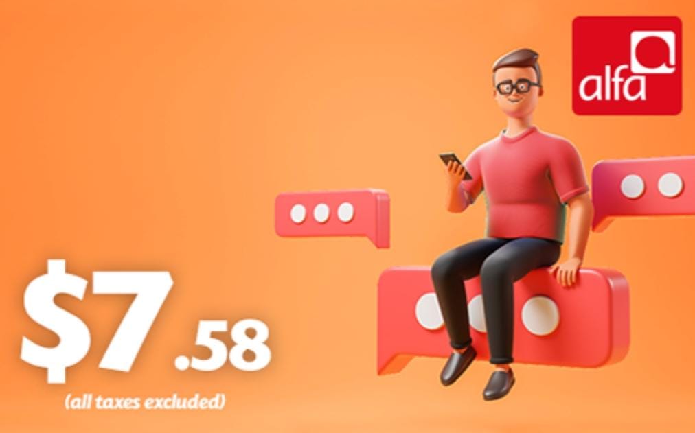 Alfa 7.58$+30days