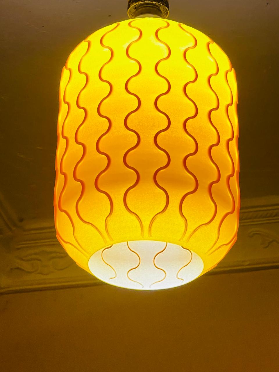 Mid century stool lamp_1