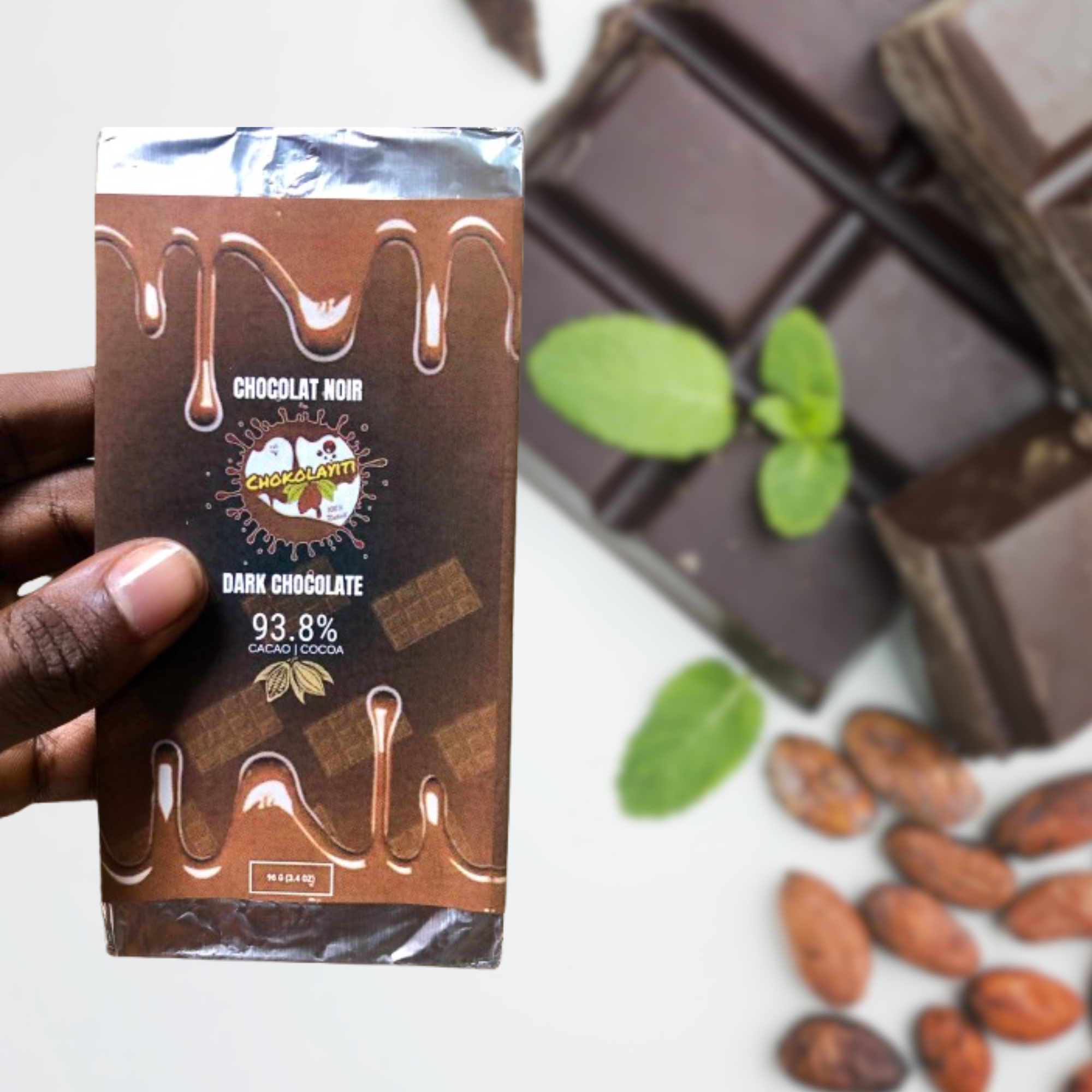 Barre de chocolat - 93.8% de Cacao_0